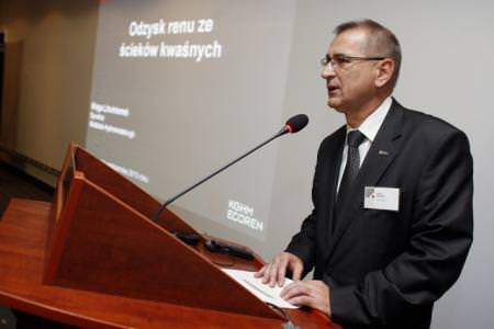 Janusz Adamczyk, prezes KGHM Ecoren