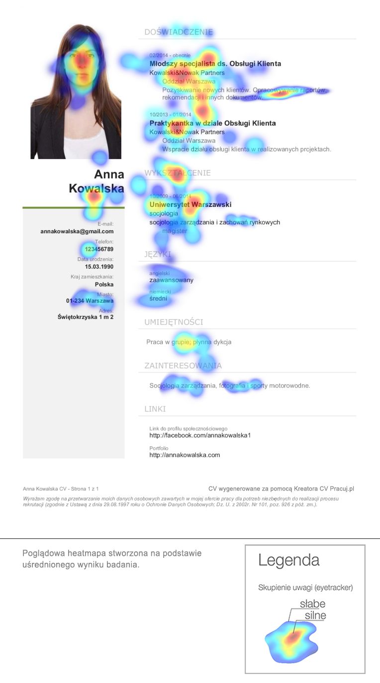 Profesjonalne CV