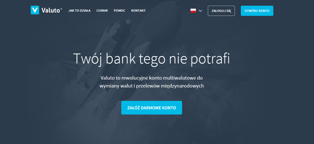 Błyskawiczne i darmowe przelewy międzynarodowe z Valuto