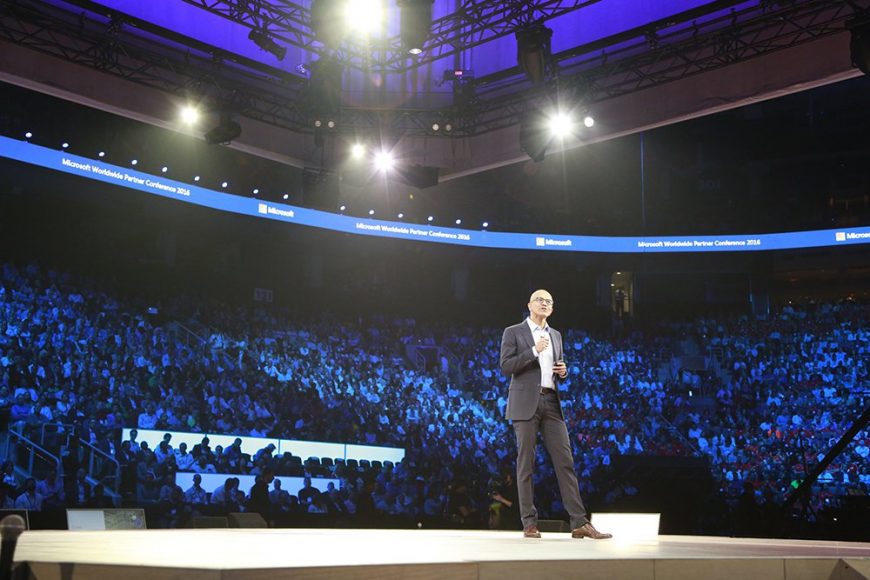 Satya Nadella, Microsoft Partner Conference 2016