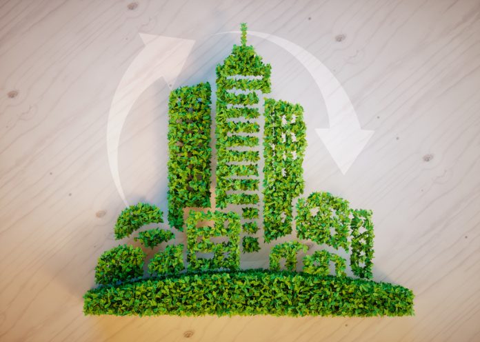 Green city concept Green city concept