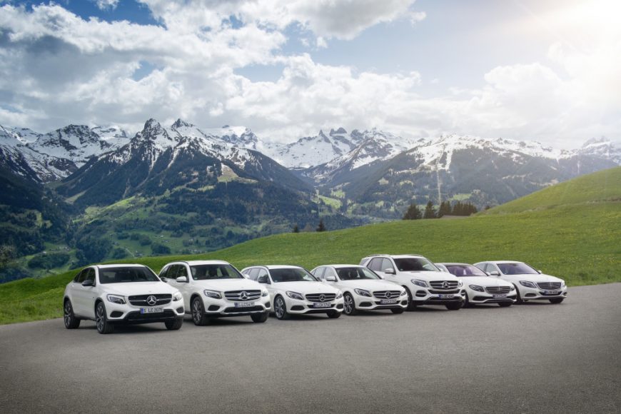 Plug-In Hybrid Familie von Mercedes-Benz