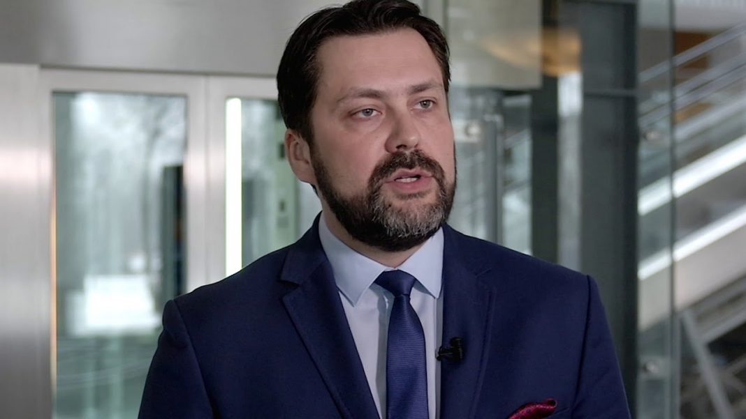 Konrad Klimek, prezes korporacji Ubezpieczeń Kredytów Eksportowych