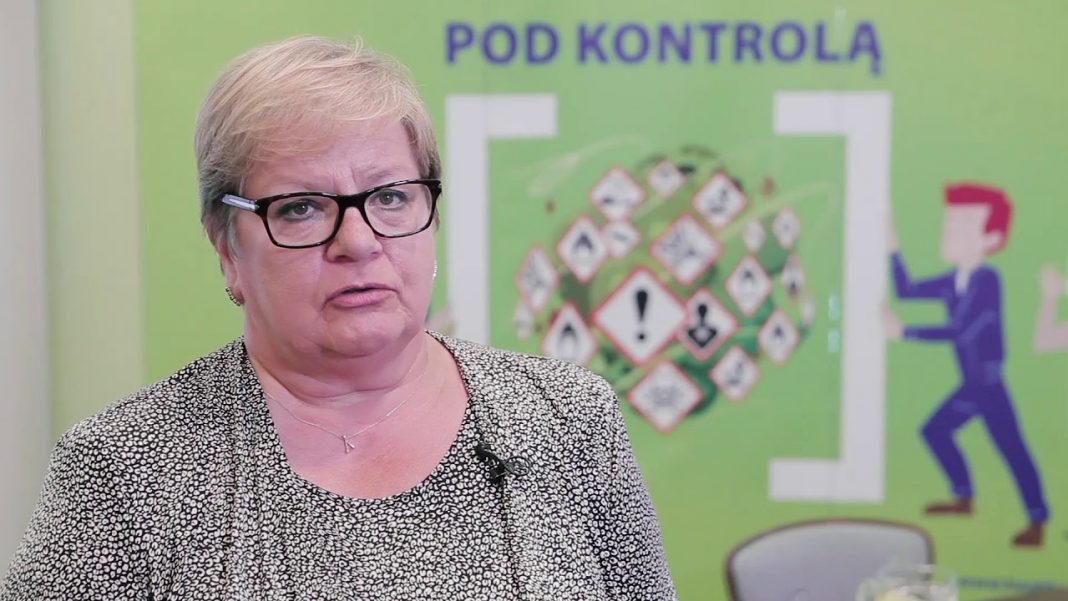 Jolanta Skowroń, sekretarz międzyresortowej komisji ds. najwyższych dopuszczalnych stężeń i natężeń czynników szkodliwych dla zdrowia w środowisku pracy w Centralnym Instytucie Ochrony Pracy