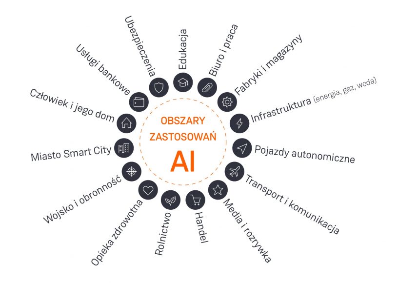 obszar zastosowań AI – PL