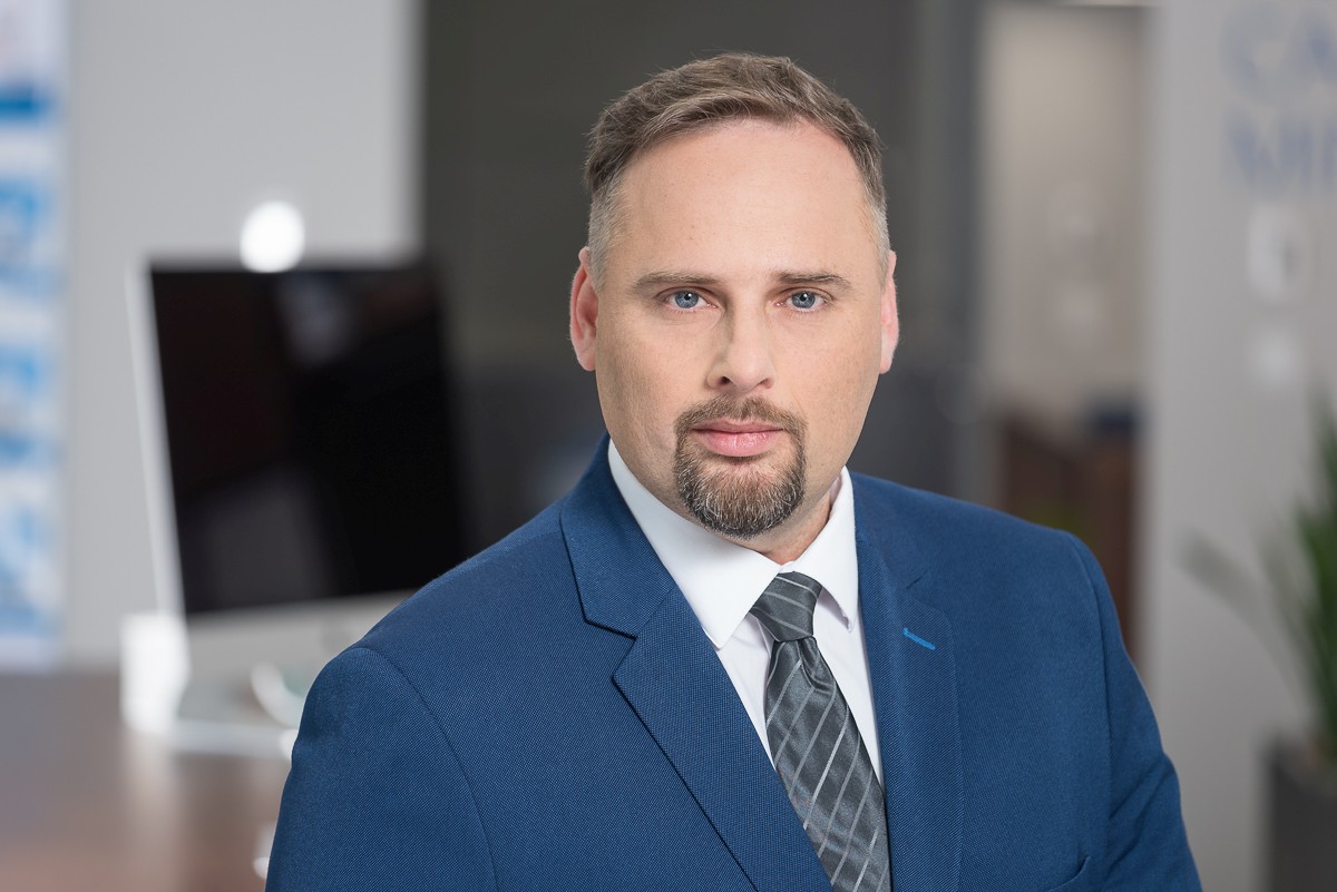 Mateusz Macierzyński, menedżer ds. systemów ITS w firmie Konica Minolta