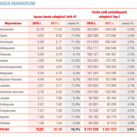 przeterminowane długi Polaków