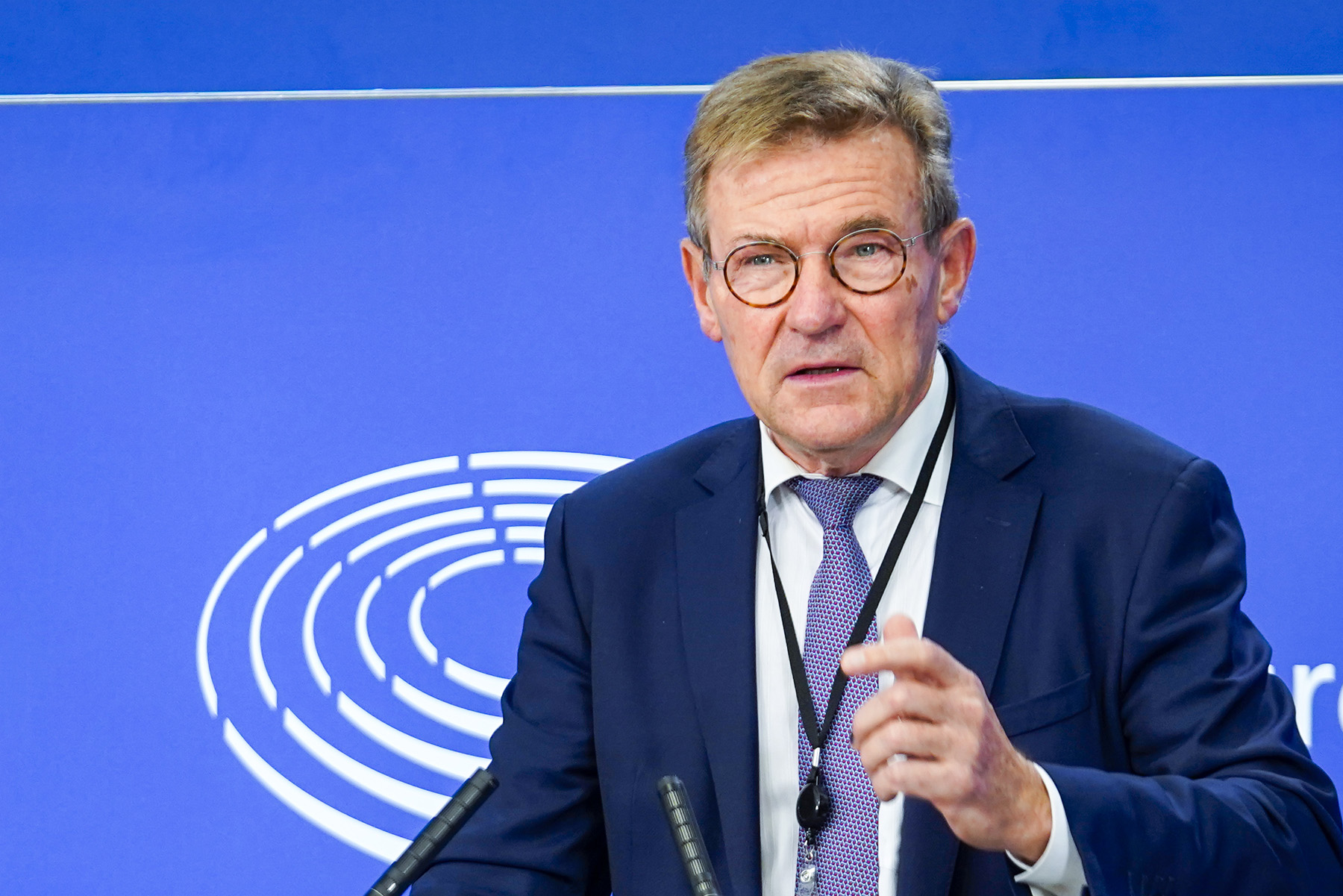 Przewodniczący Komisji Budżetowej PE Johan Van Overtveldt