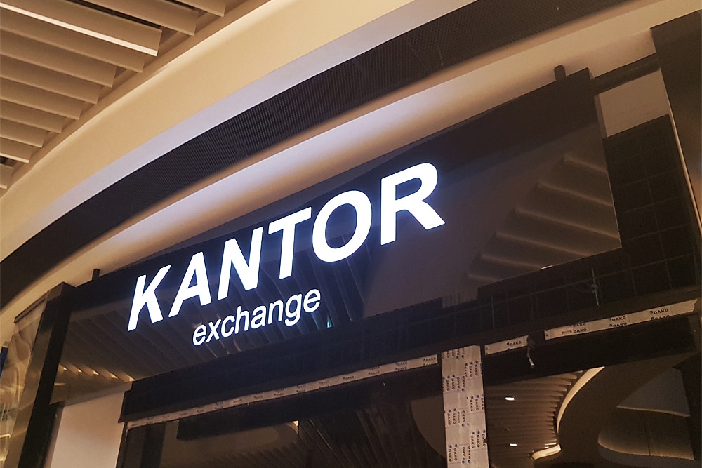 kantor kasetony dibondowe