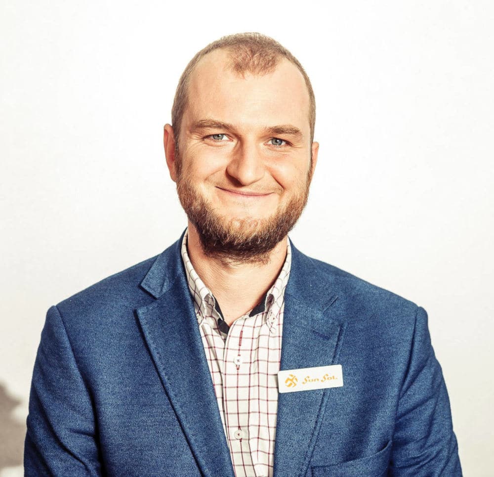 Michał Kitkowski, prezes gdańskiej firmy SunSol