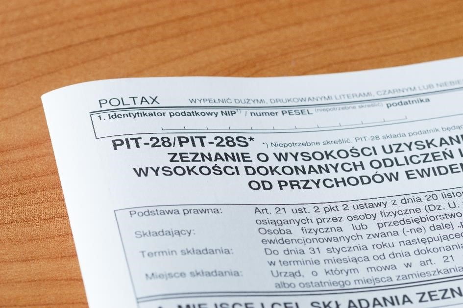 podatki pit ryczałt