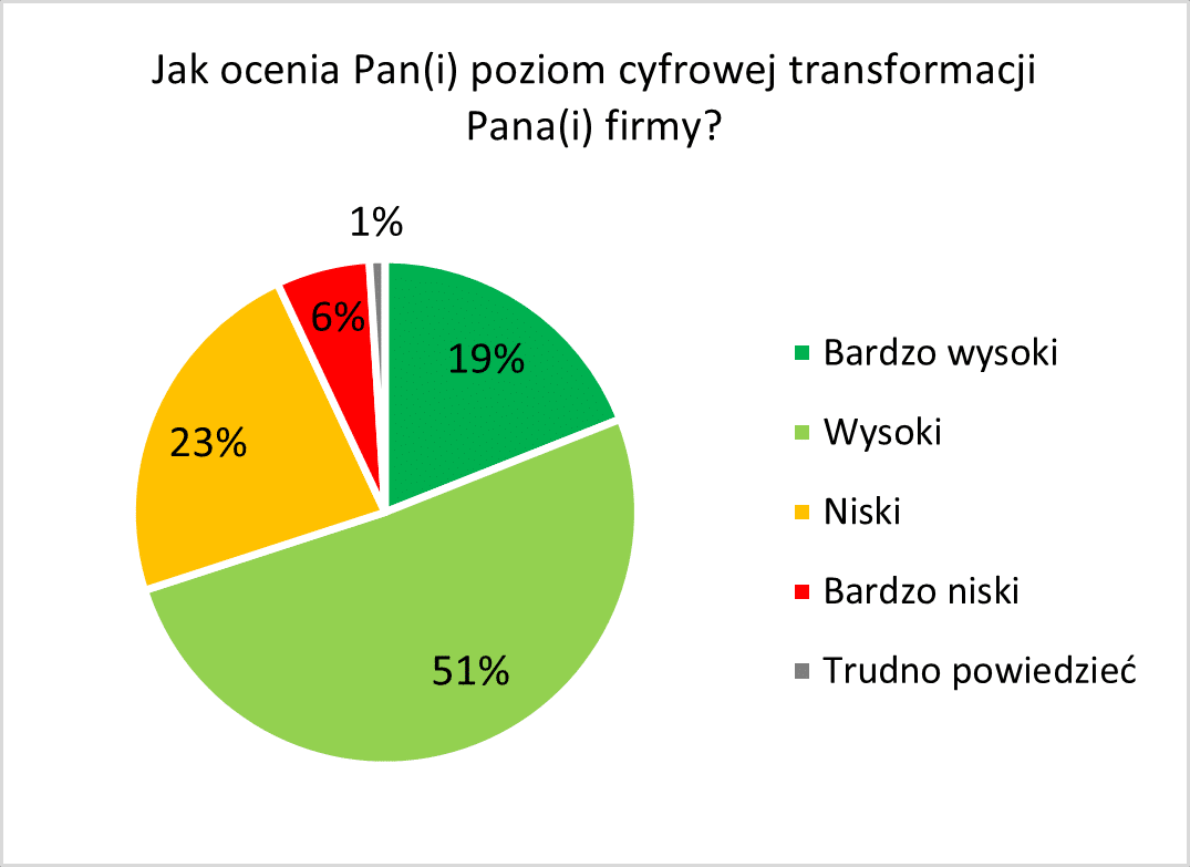 poziom transformacji cyfrowej