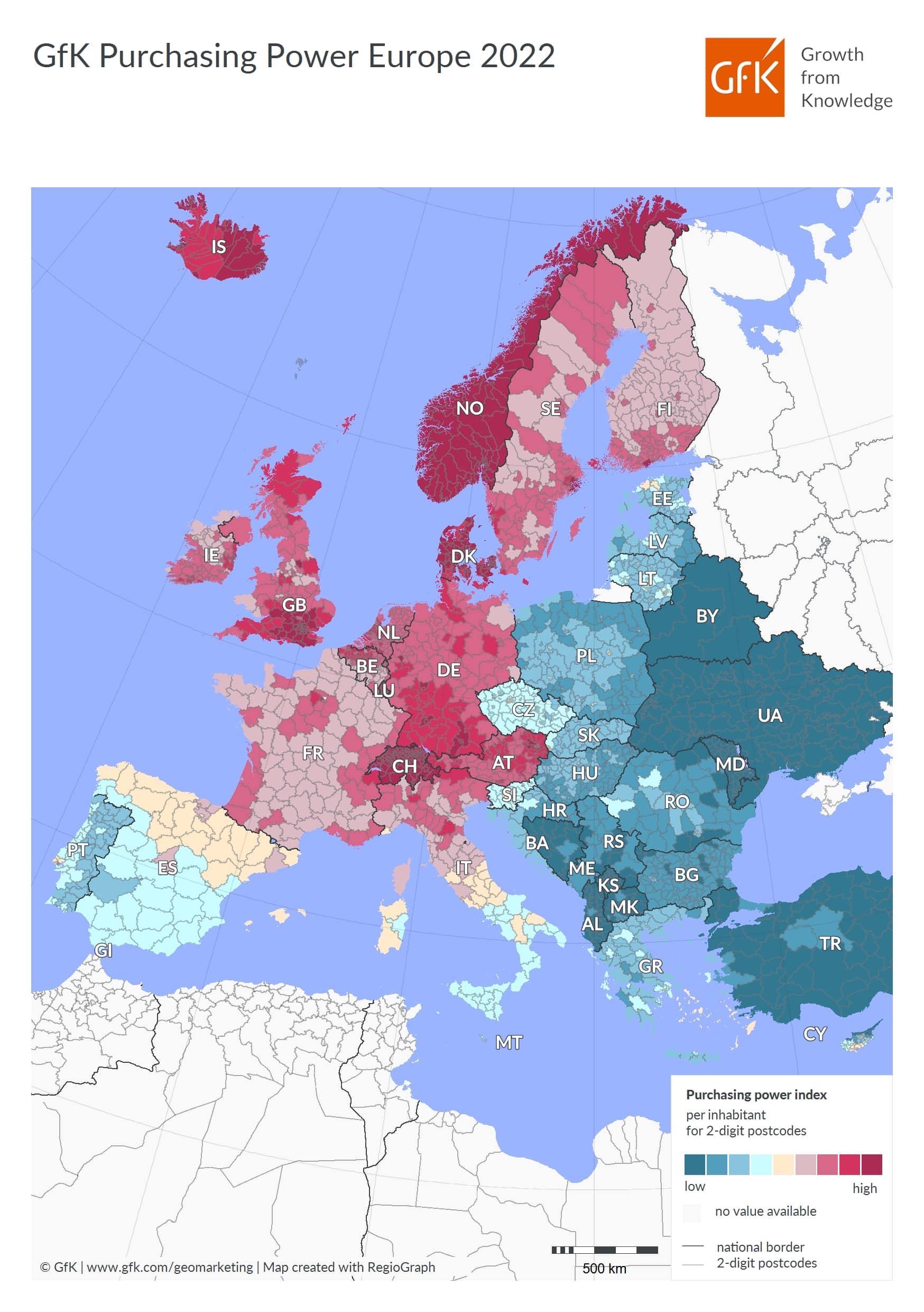 GfK Purchasing Power Europe 2022