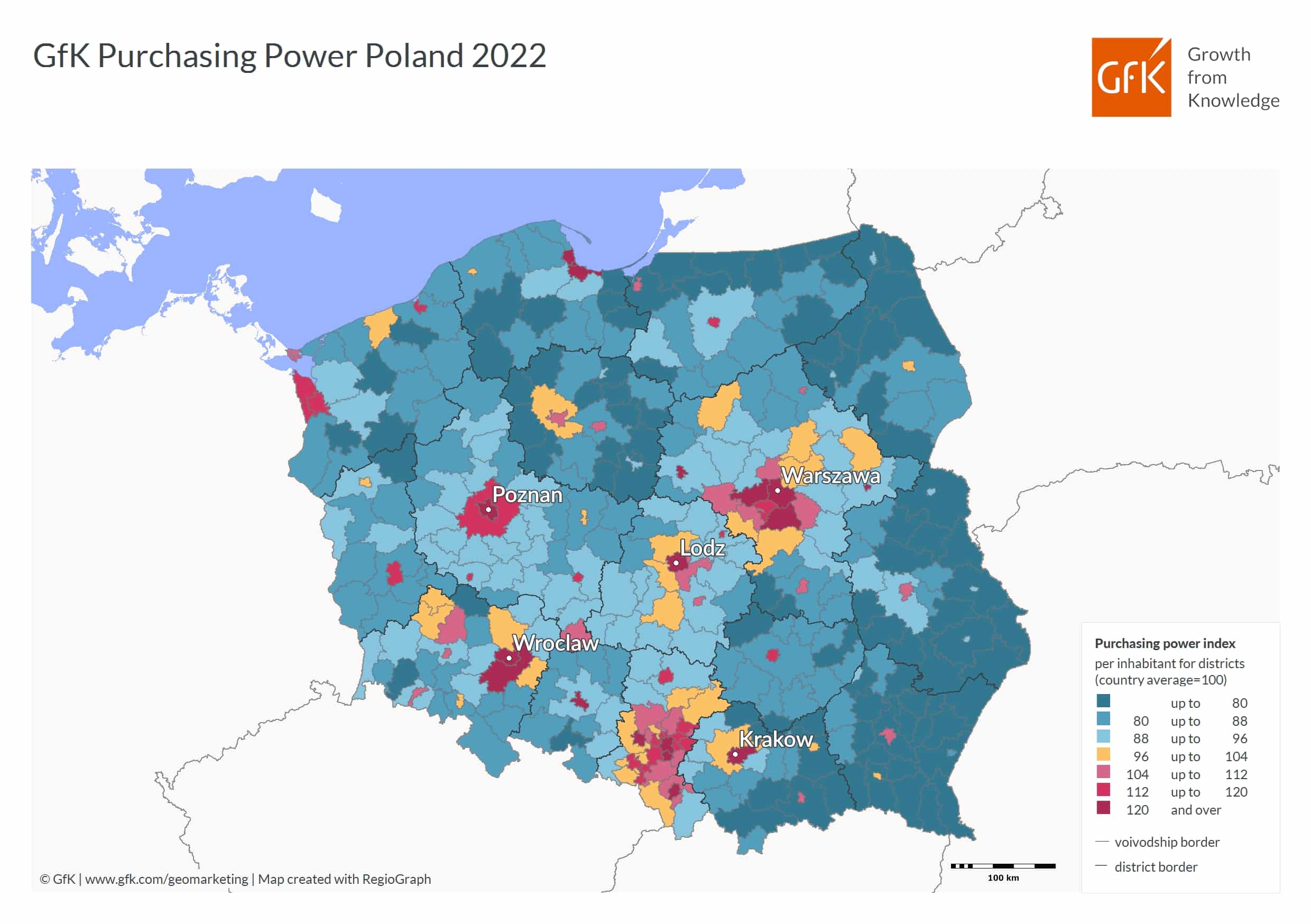 GfK Purchasing Power Poland 2022