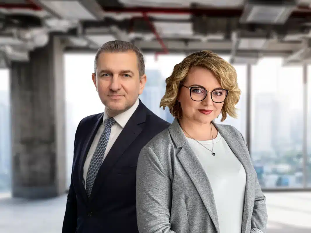 Paulina Brzeszkiewicz-Kuczyńska (Research and Data Manager) oraz Marcin Purgal (Senior Director, Investment)