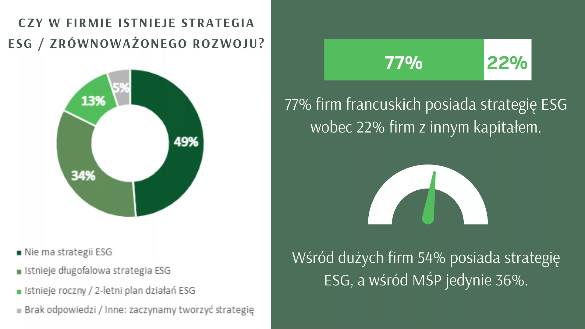 Co napędza ESG? Wyniki badania Francusko-Polskiej Izby Gospodarczej 2024 6
