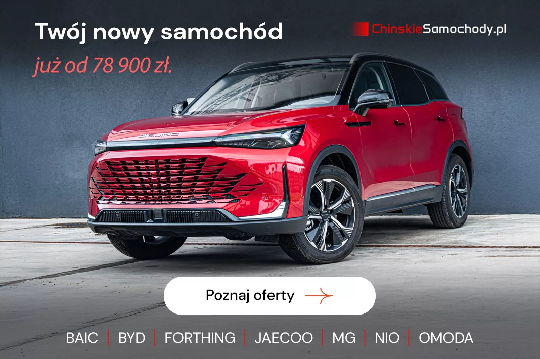 Chinskie samochody oferta
