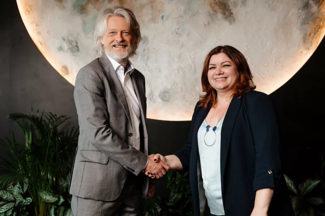Piotr Ciski (Symfonia) i Roxana Epure (NextUp)