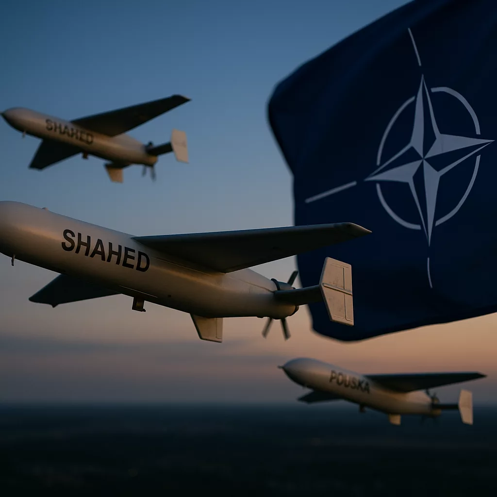 drony nato